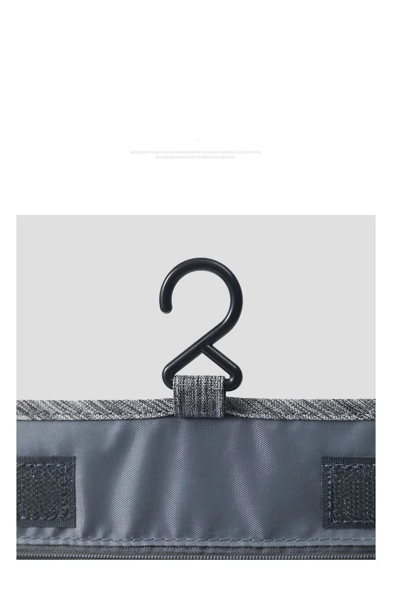 Trousse de Toilette Suspendue Multifonction Étanche | OrganivaLiving