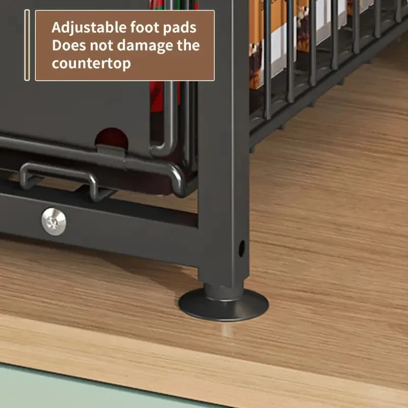 Organisateur Coulissant Sous Évier 2 Niveaux – Rangement Intelligent pour Cuisine & Salle de Bain | Livraison Rapide 🇫🇷