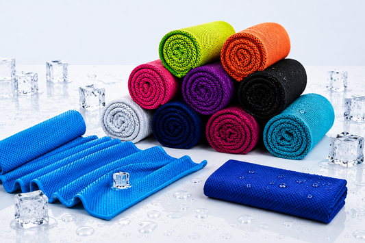 Serviette Rafraîchissante en Microfibre – Effet Fraîcheur Instantané