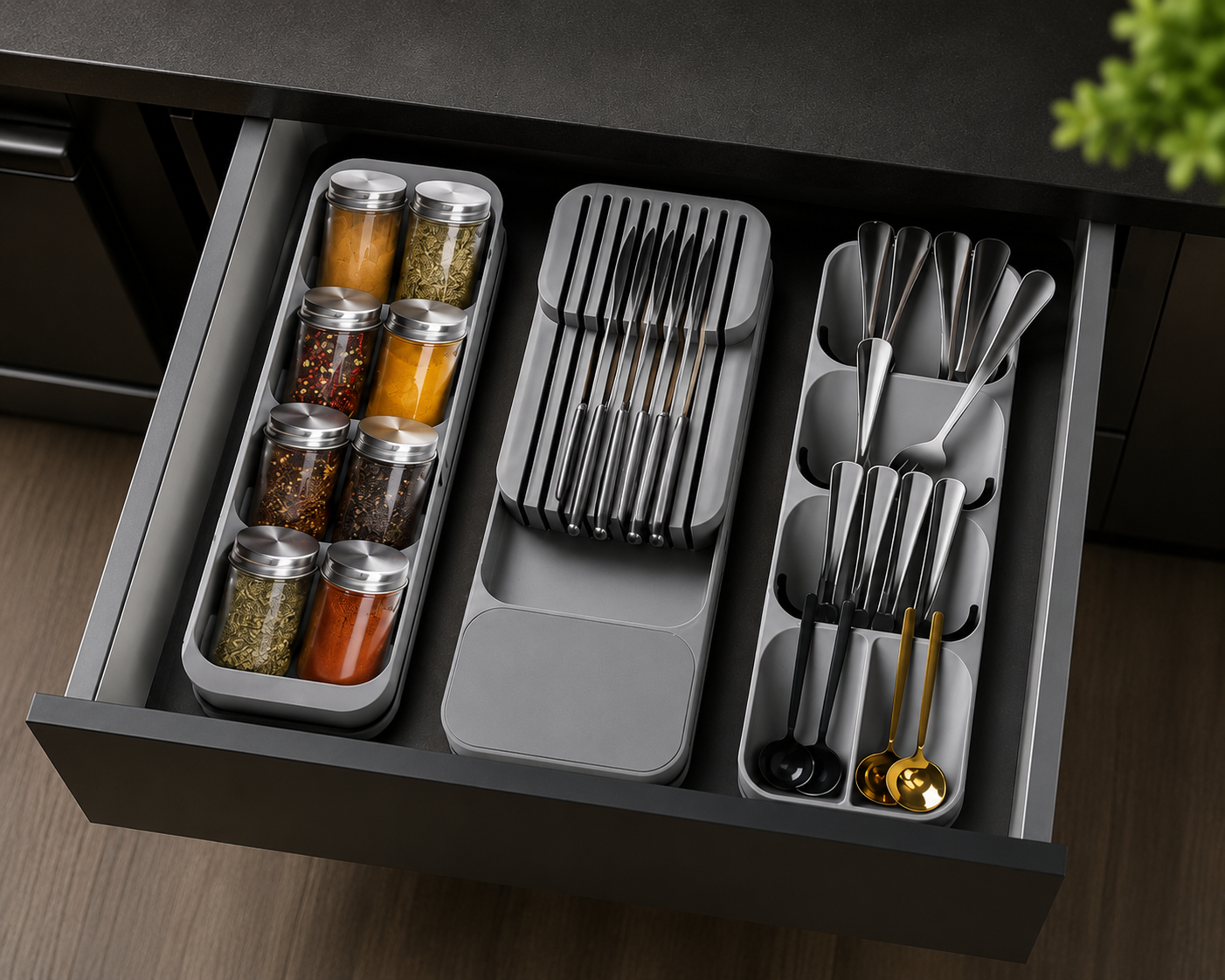 Range-Couverts pour Tiroir de Cuisine | OrganivaLiving