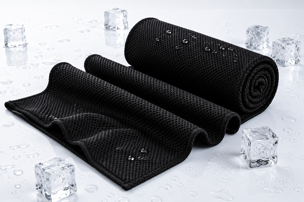 Serviette Rafraîchissante en Microfibre – Effet Fraîcheur Instantané
