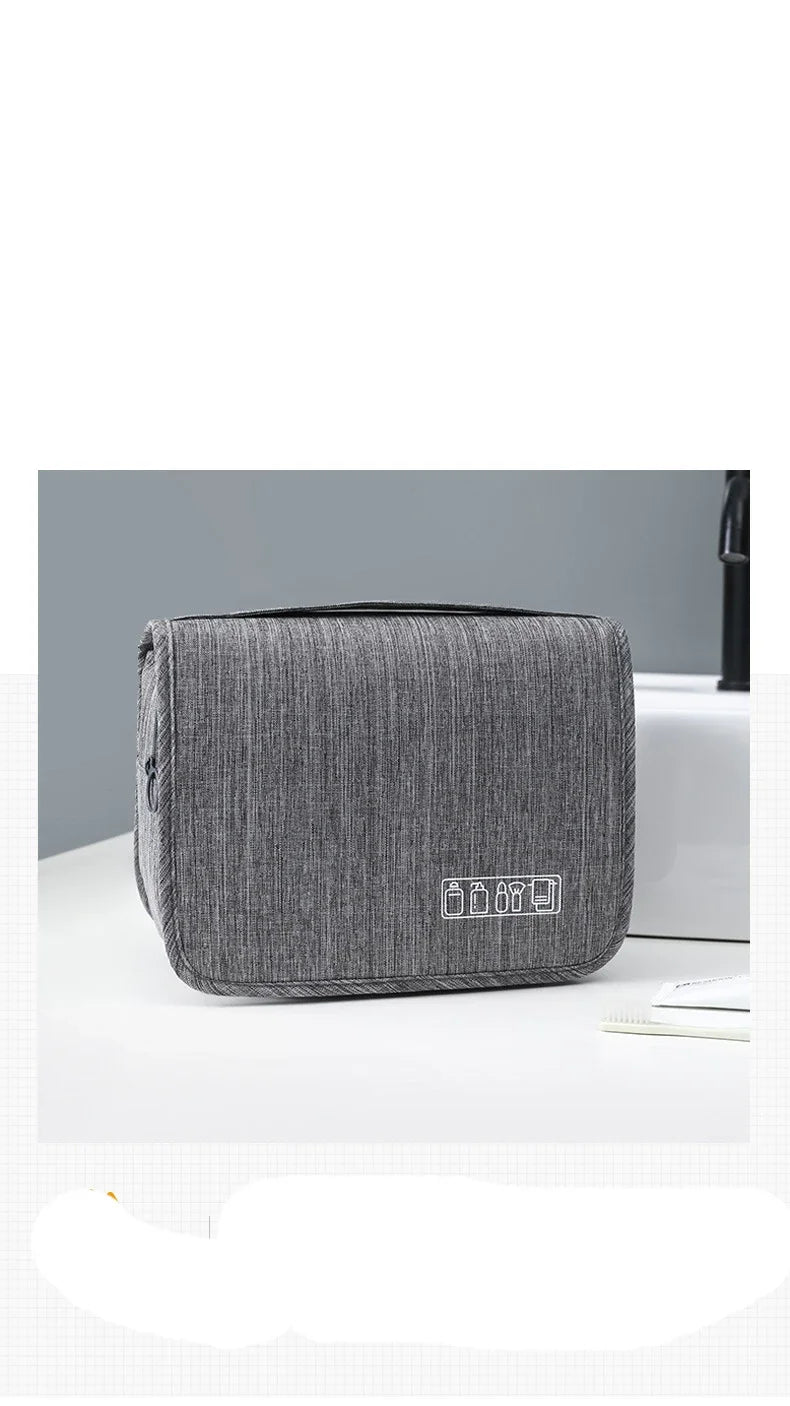 Trousse de Toilette Suspendue Multifonction Étanche | OrganivaLiving