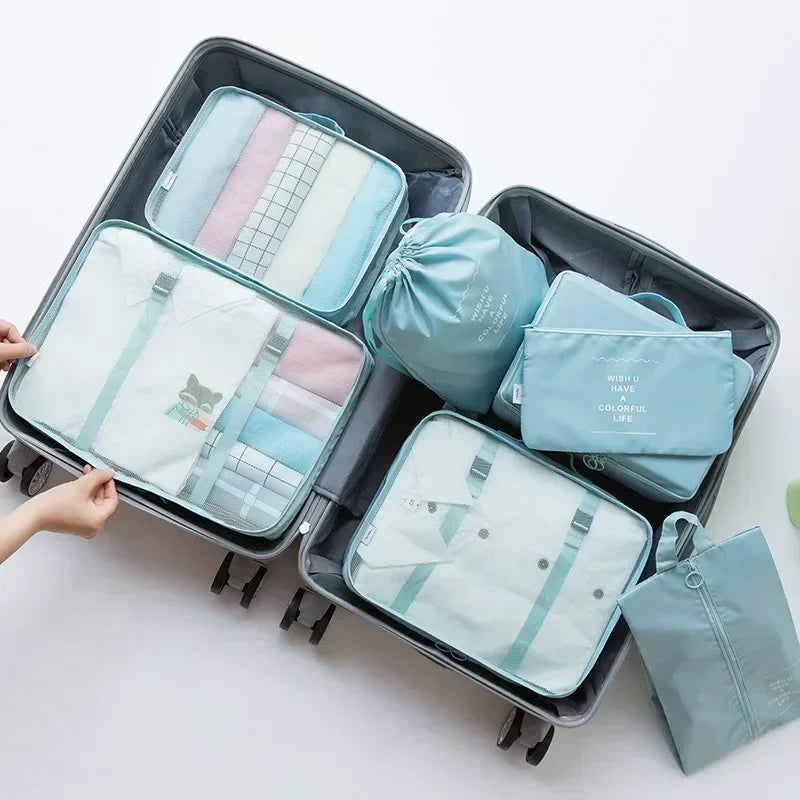Organisateur de Valise 7 Pièces | Voyage Sans Désordre