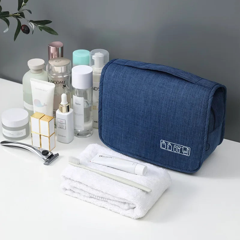 Trousse de Toilette Suspendue Multifonction Étanche | OrganivaLiving