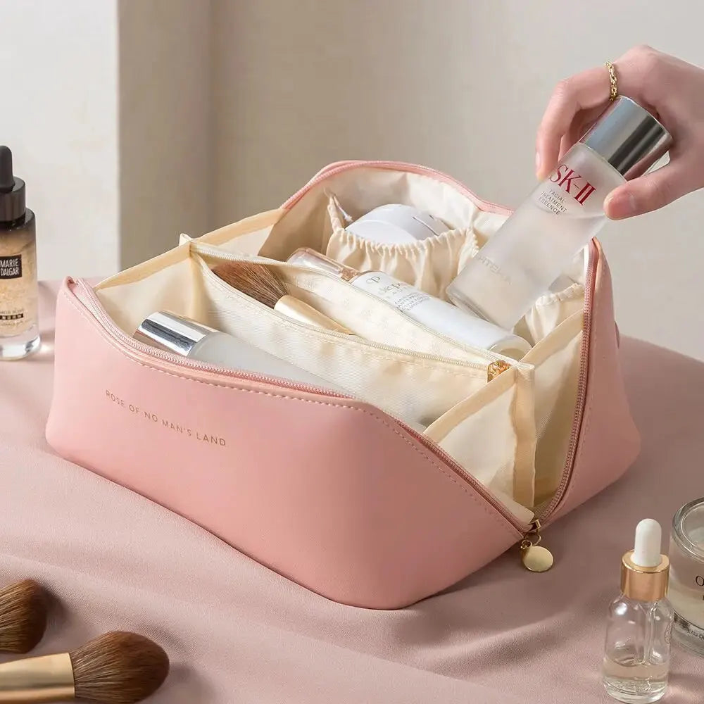 Vanity Case de Voyage – Trousse de Maquillage Premium et Élégante