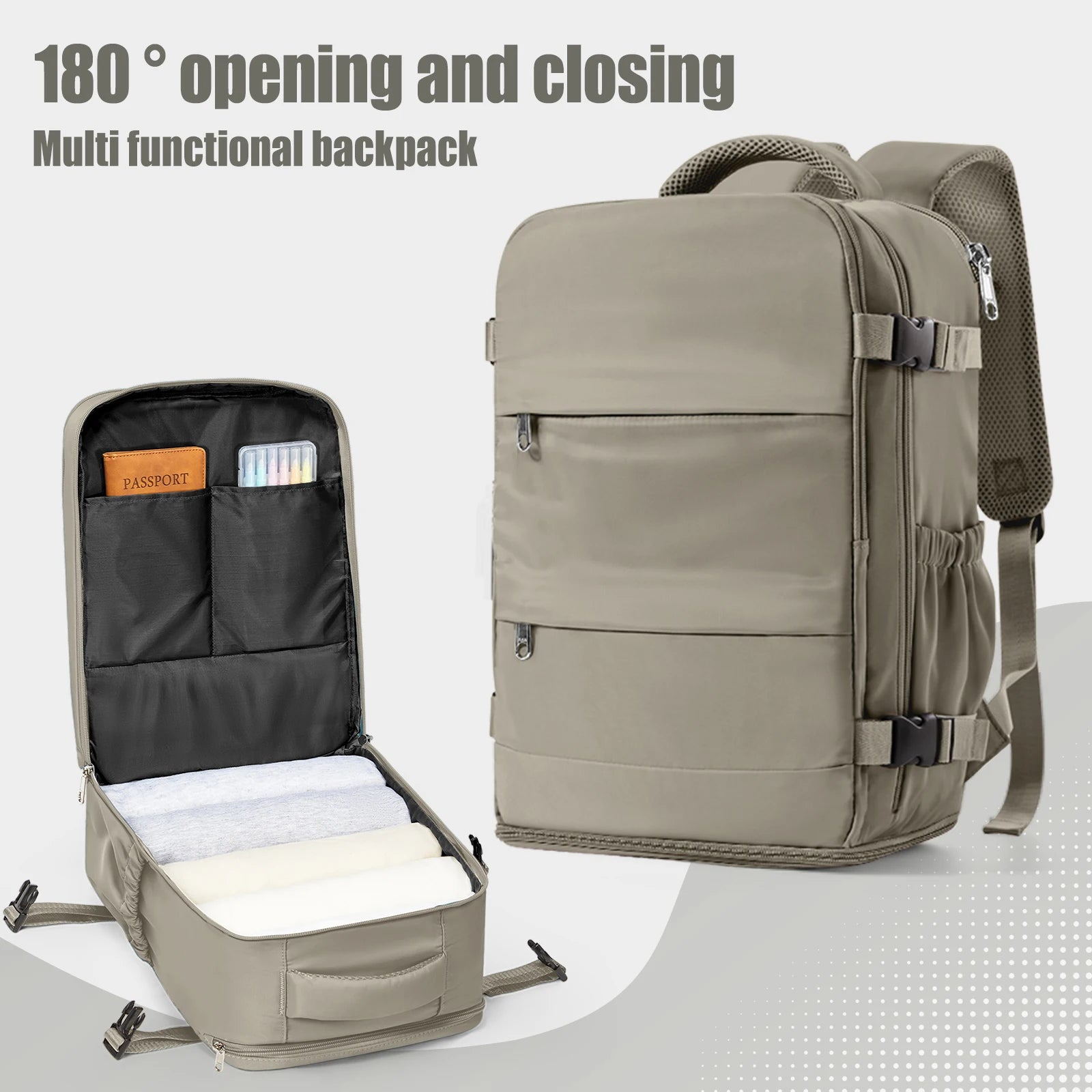 Sac à Dos Cabine 40 × 30 × 20 cm – Idéal pour vos voyages ✈️