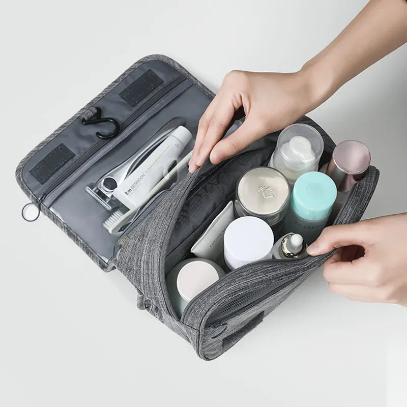Trousse de Toilette Suspendue Multifonction Étanche | OrganivaLiving