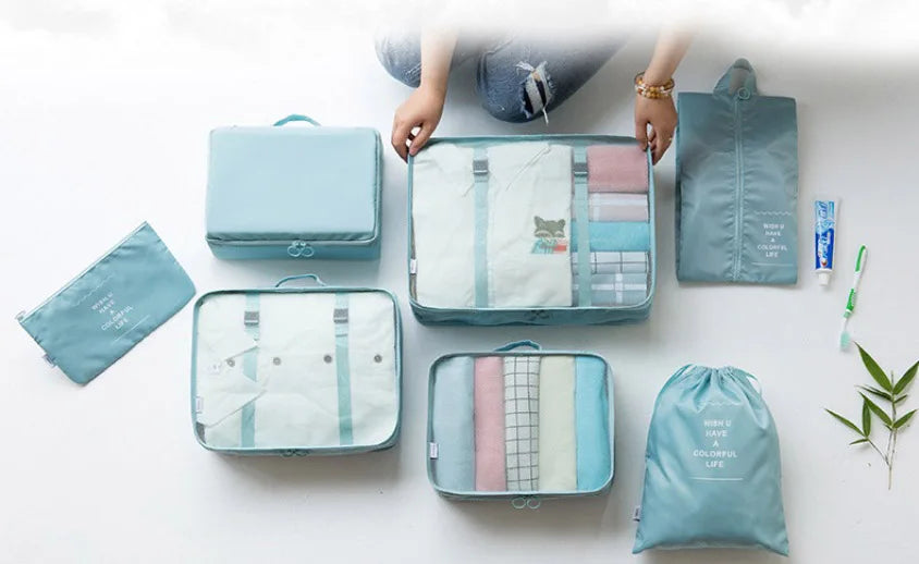 Organisateur de Valise 7 Pièces | Voyage Sans Désordre