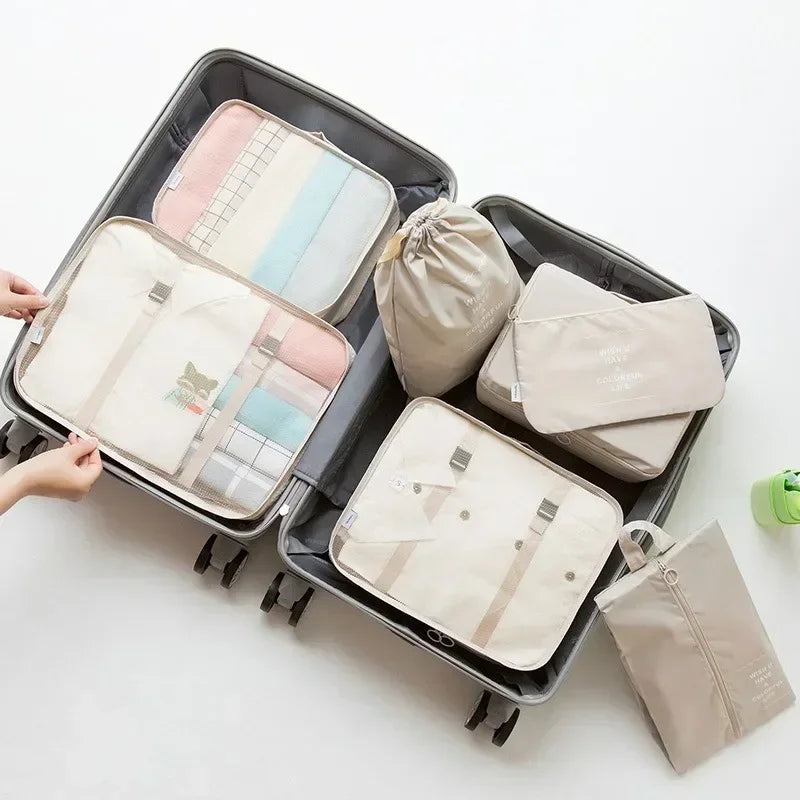Organisateur de Valise 7 Pièces | Voyage Sans Désordre