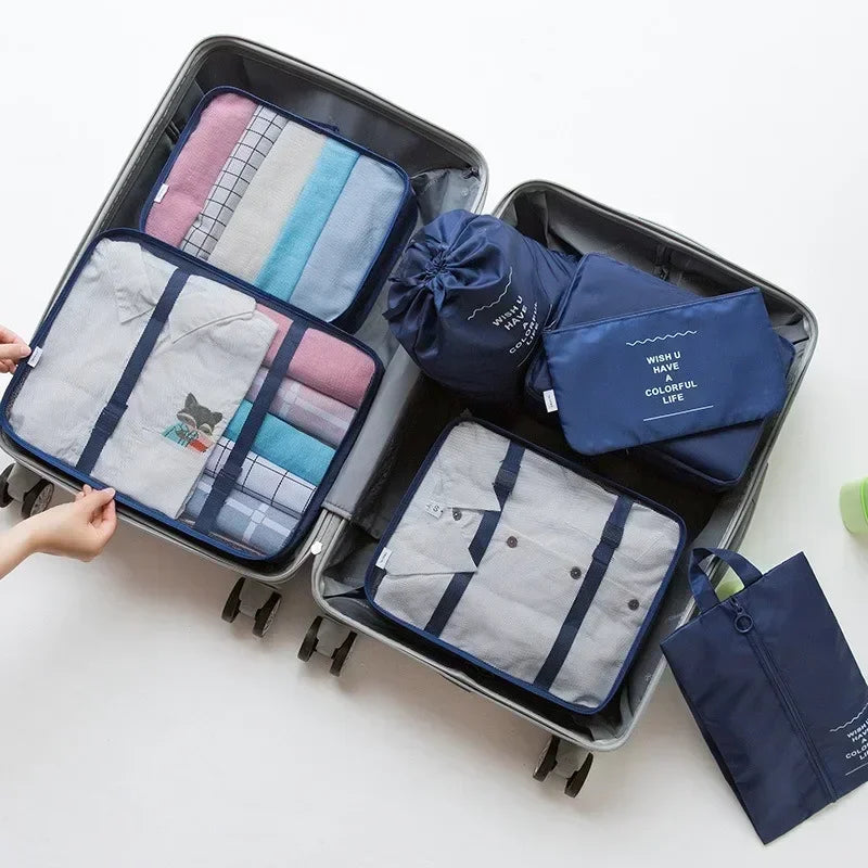 Organisateur de Valise 7 Pièces | Voyage Sans Désordre