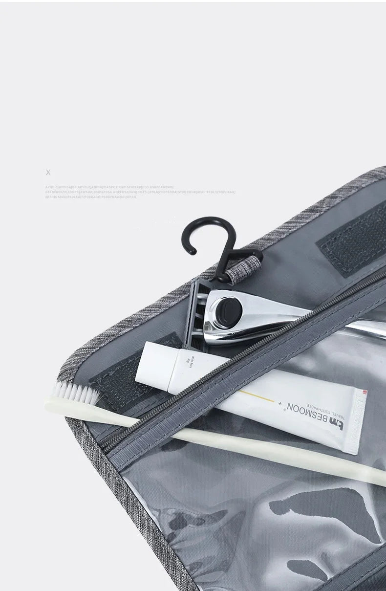 Trousse de Toilette Suspendue Multifonction Étanche | OrganivaLiving