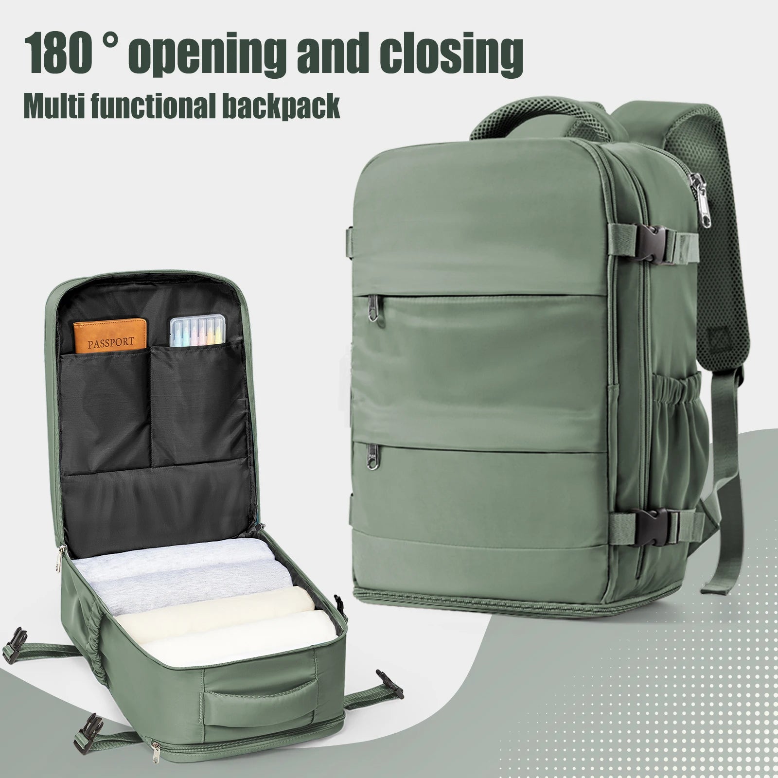 Sac à Dos Cabine 40 × 30 × 20 cm – Idéal pour vos voyages ✈️