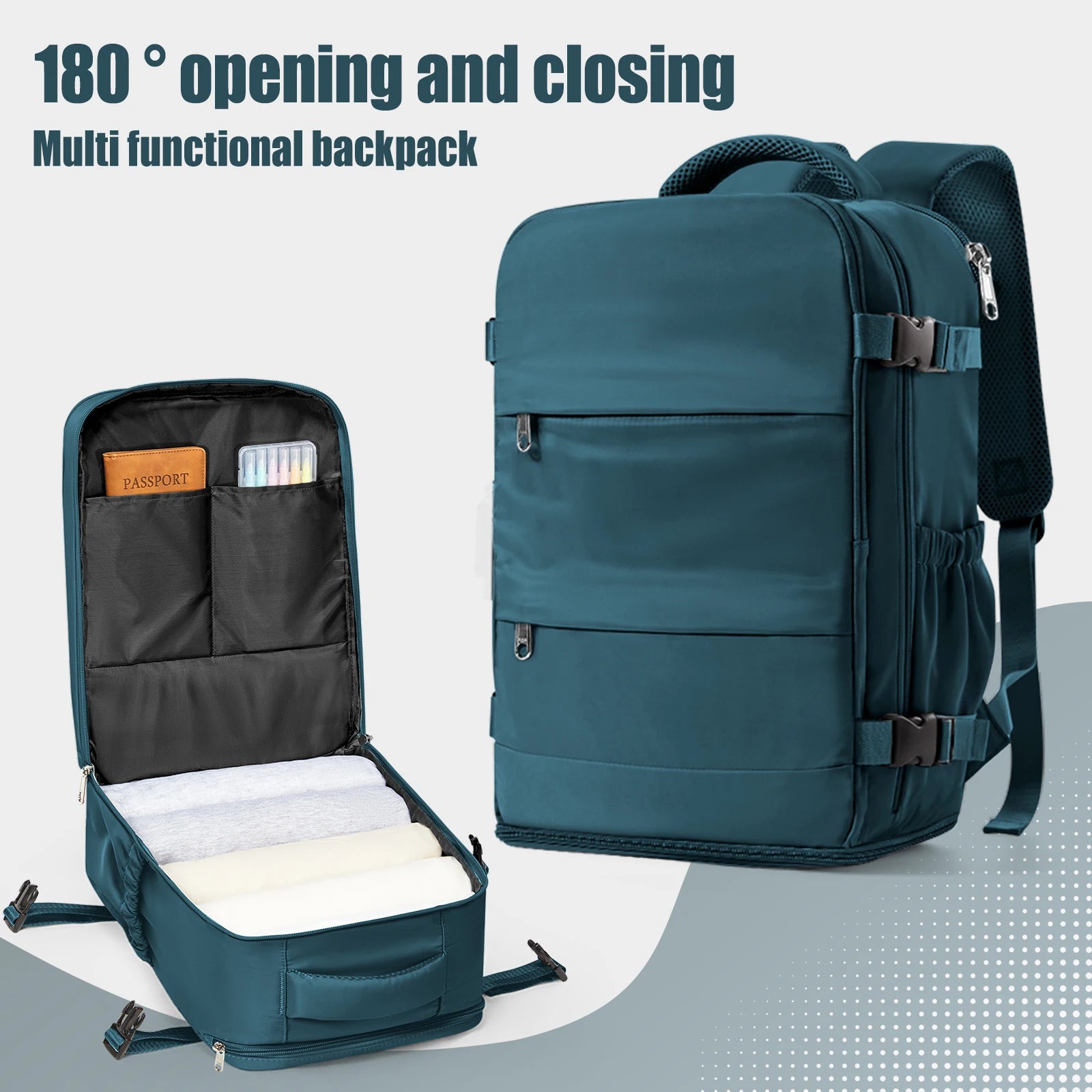 Sac à Dos Cabine 40 × 30 × 20 cm – Idéal pour vos voyages ✈️