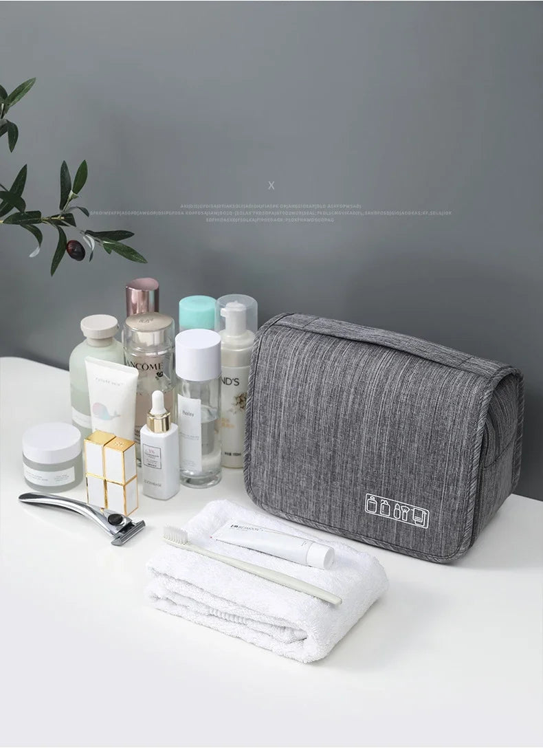 Trousse de Toilette Suspendue Multifonction Étanche | OrganivaLiving