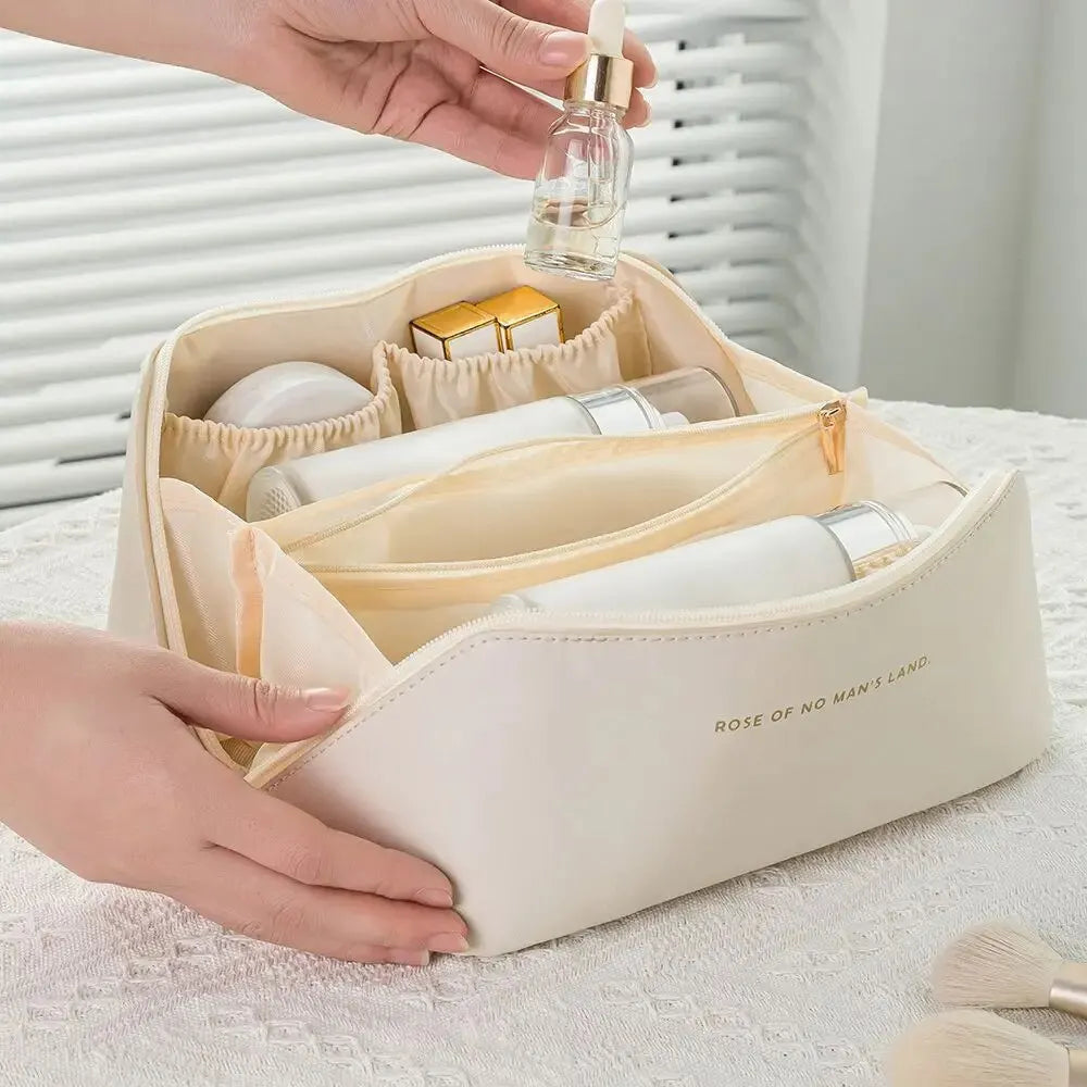 Vanity Case de Voyage – Trousse de Maquillage Premium et Élégante