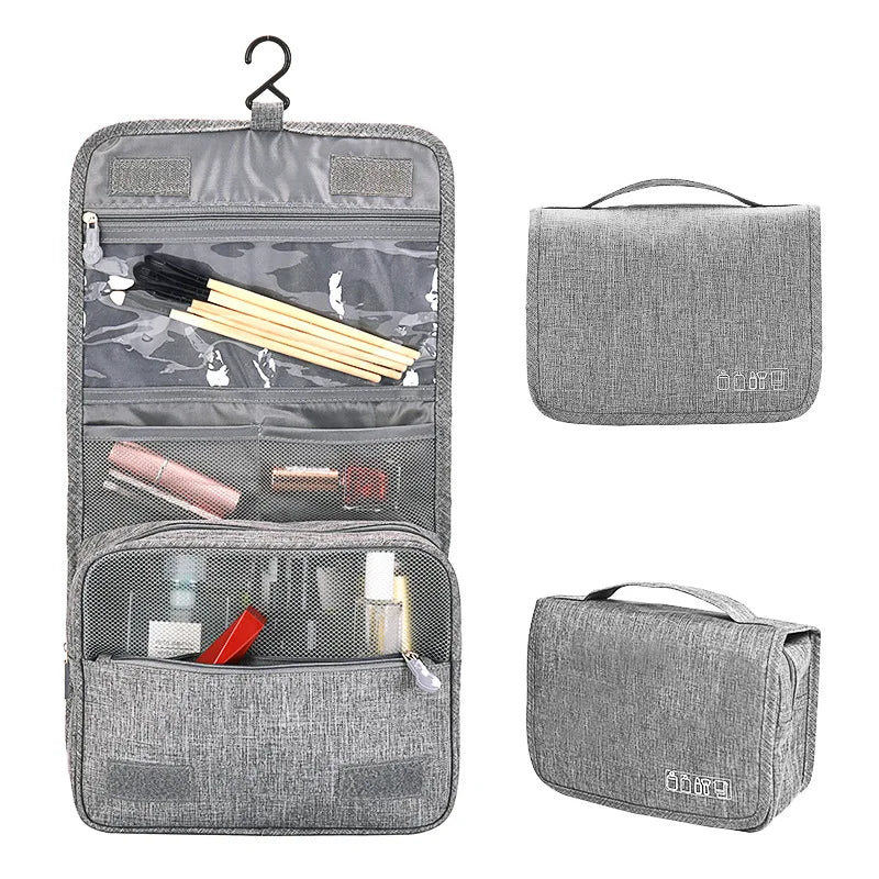 Trousse de Toilette Suspendue Multifonction Étanche | OrganivaLiving