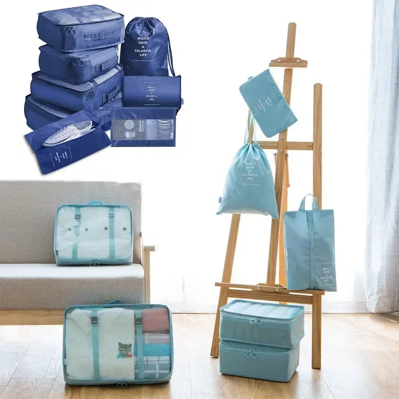 Organisateur de Valise 7 Pièces | Voyage Sans Désordre