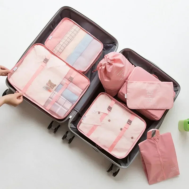 Organisateur de Valise 7 Pièces | Voyage Sans Désordre